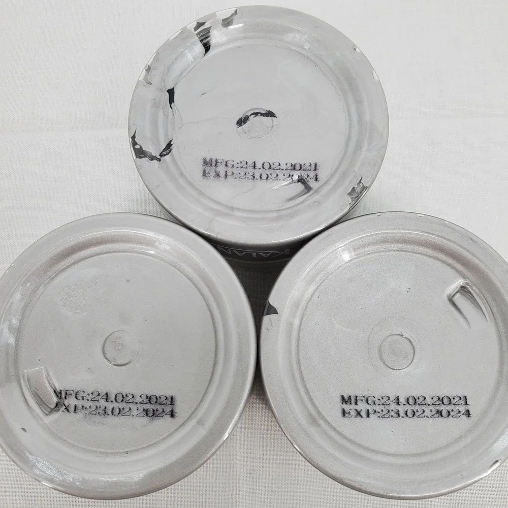 KALANXUAN Gray Color Hair Wax Temporary Hair Dye Styling Pomade Lot of 3 New‎
